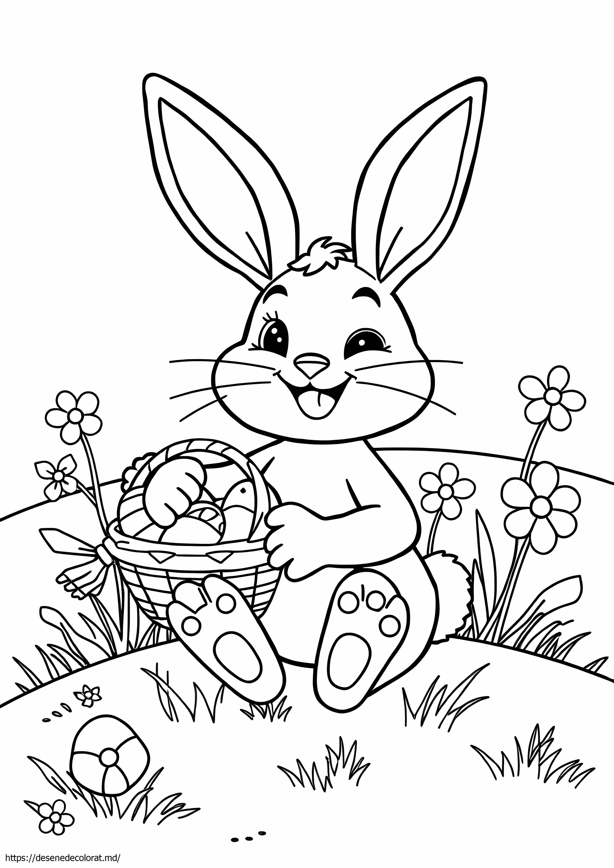 Iepuraș de Paște de desene animate