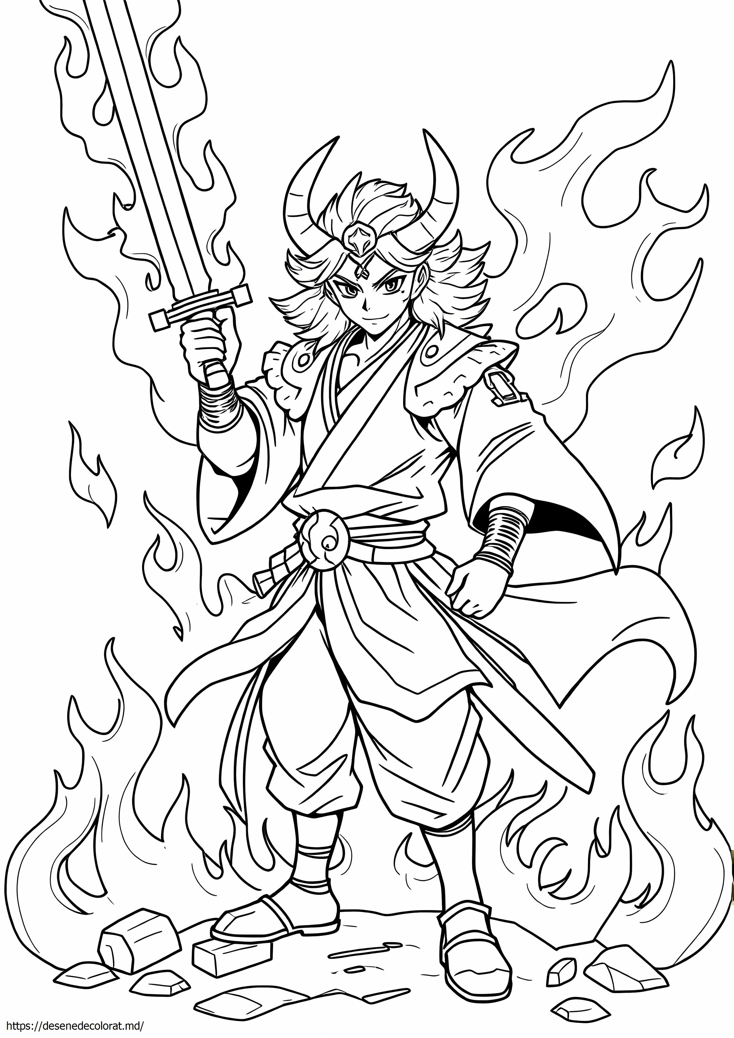 Rengoku akaza ucigaș de demoni