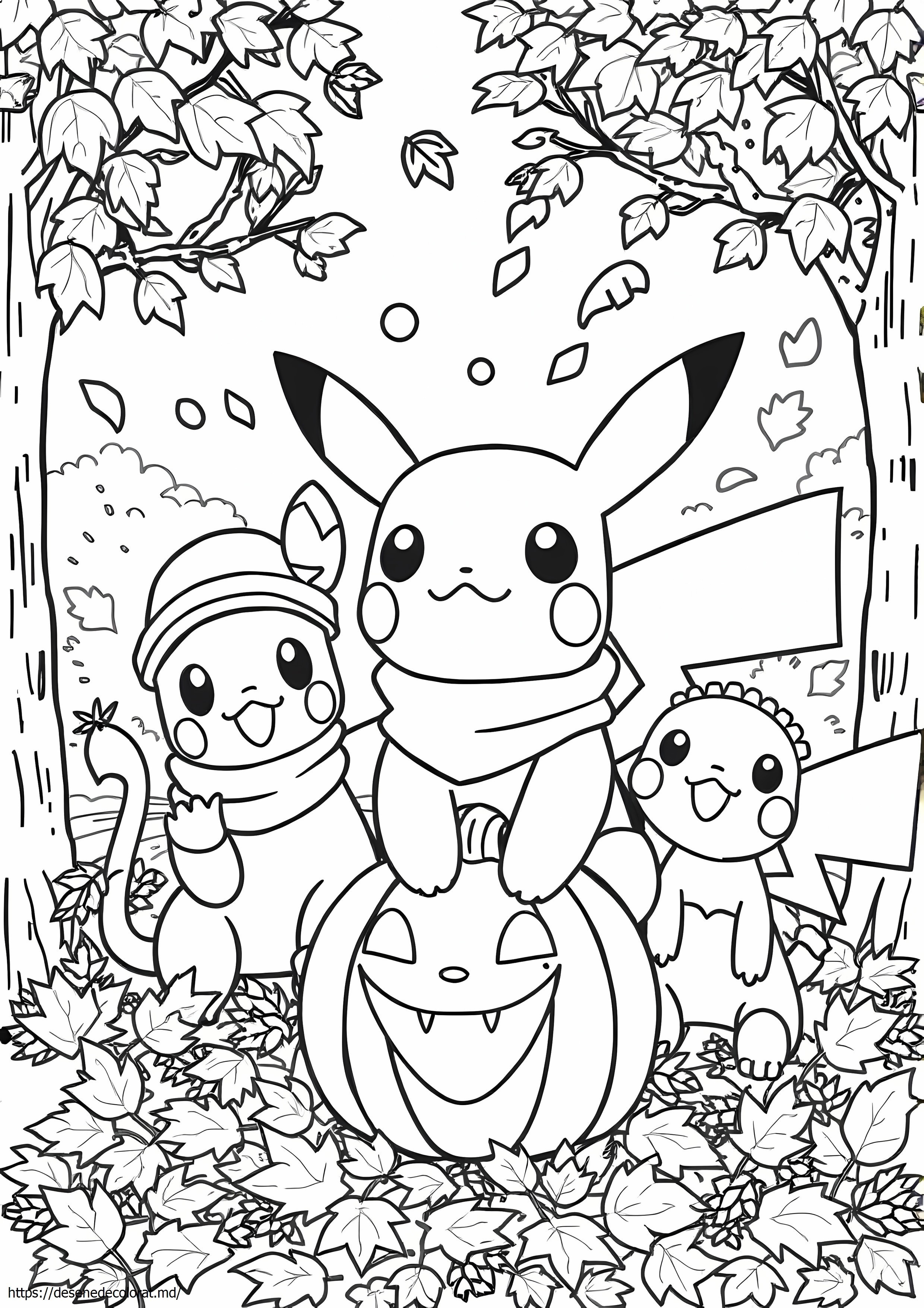 Pokemon toamna
