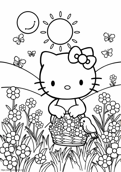 Hello kitty primavara