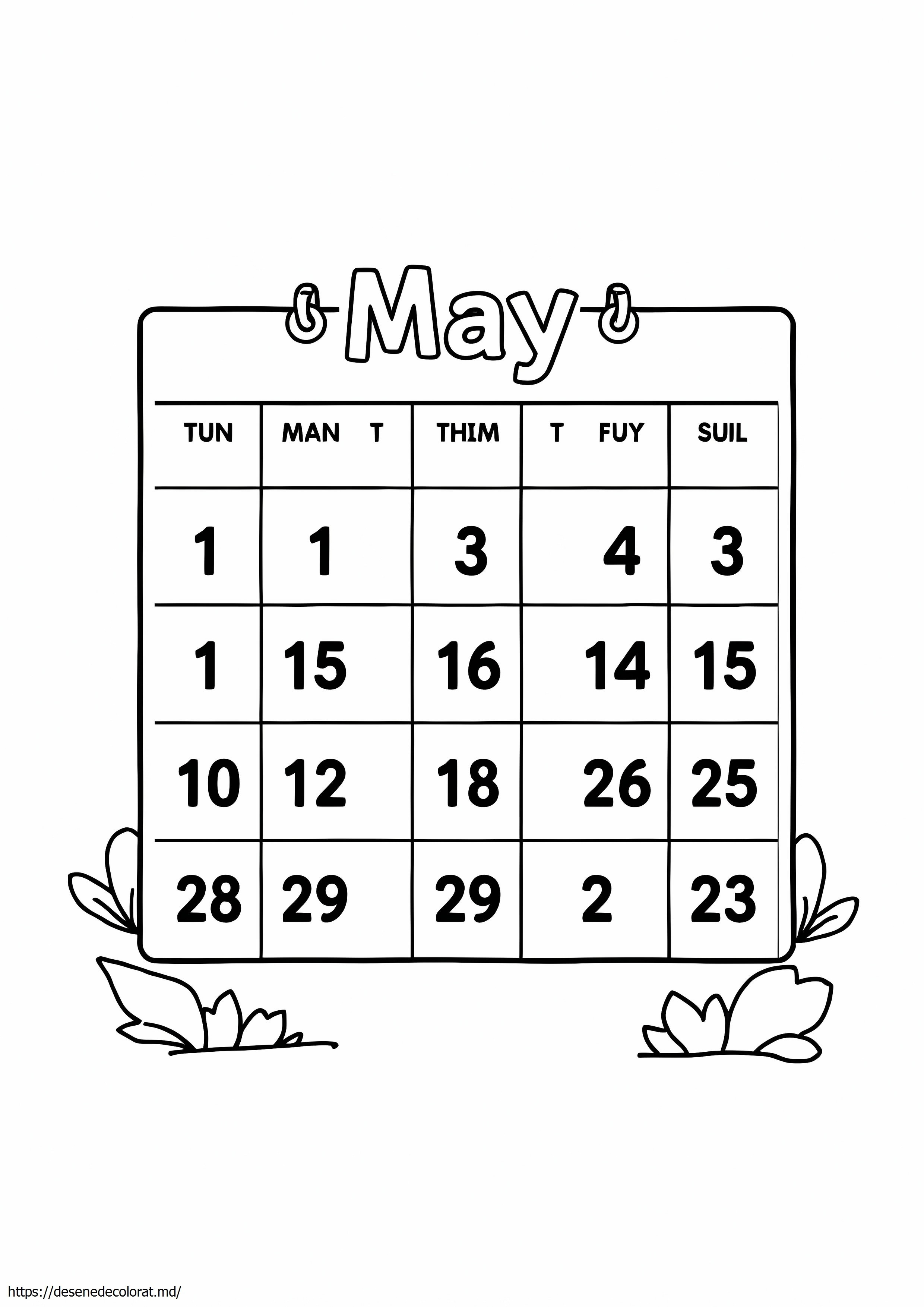 Calendarul mai