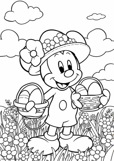 Primăvară mickey mouse