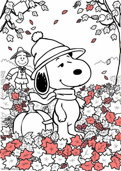 Toamna snoopy