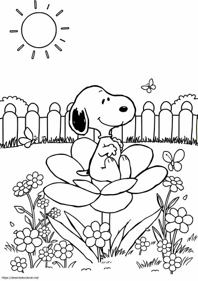 Primavara snoopy