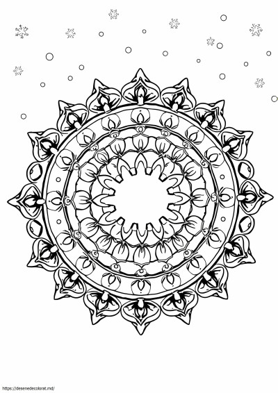 Mandala de iarna