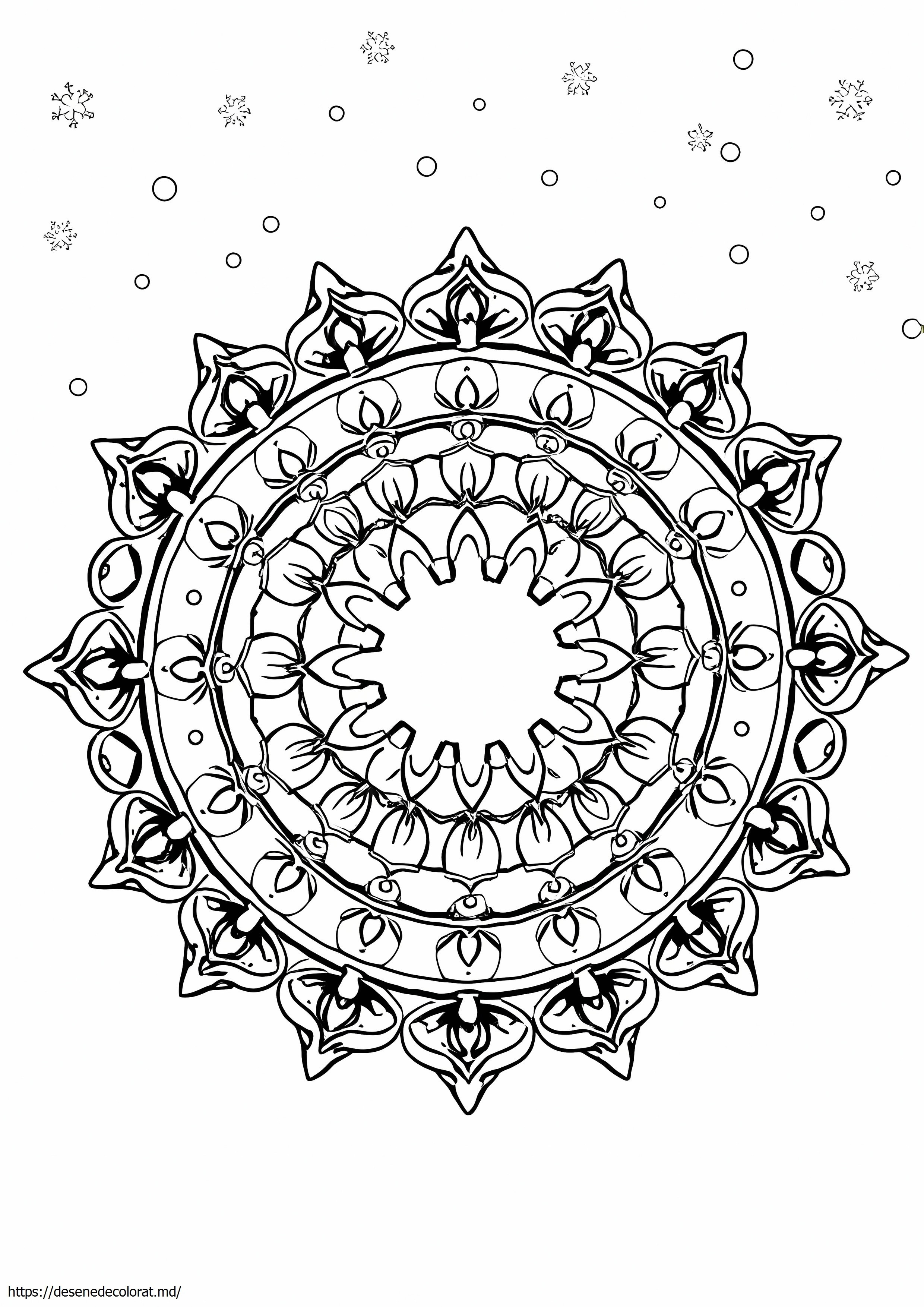 Mandala de iarna