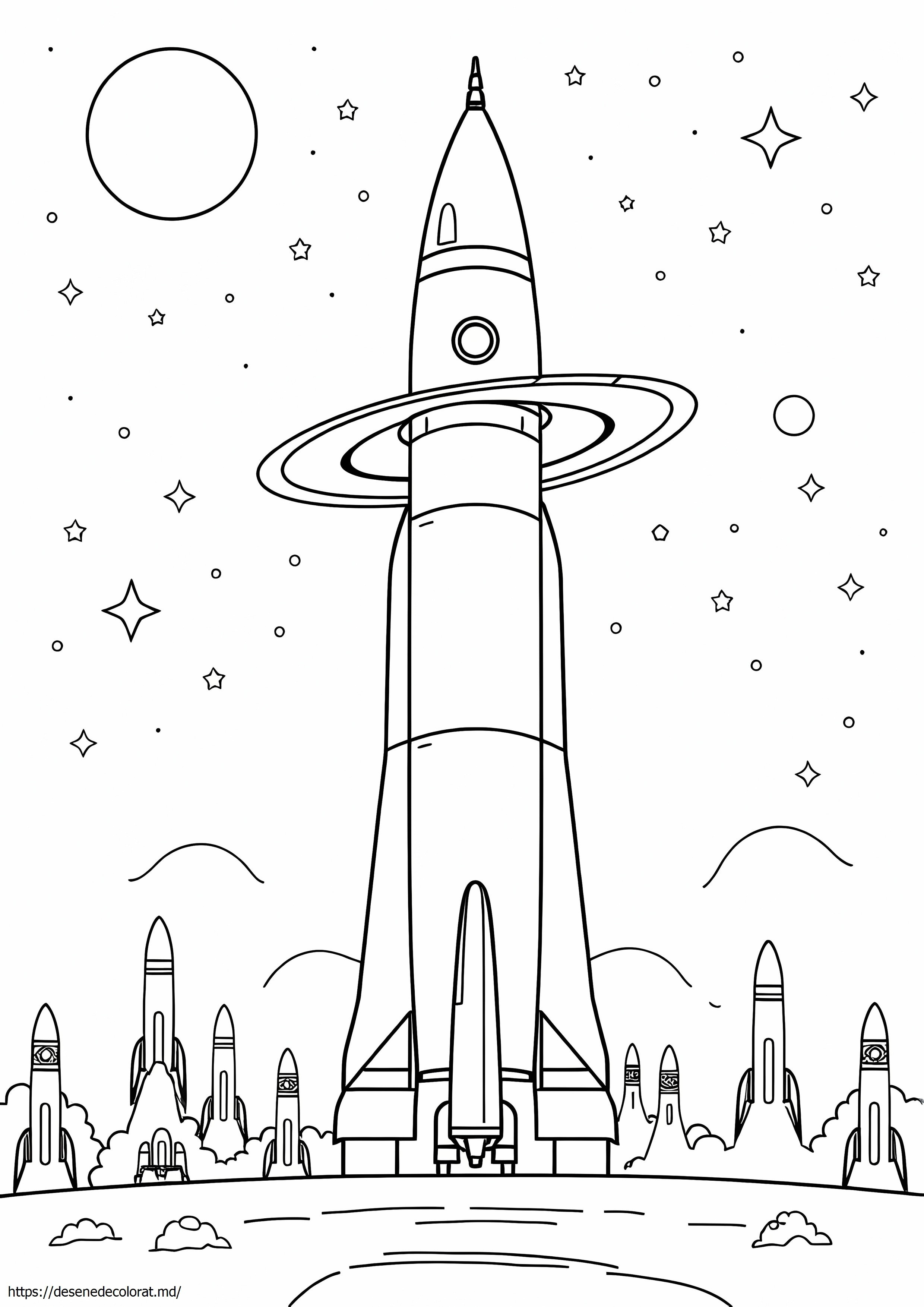 Saturn v rachetă