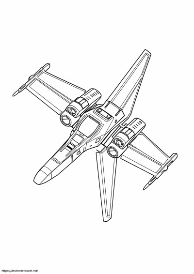 X wing fighter