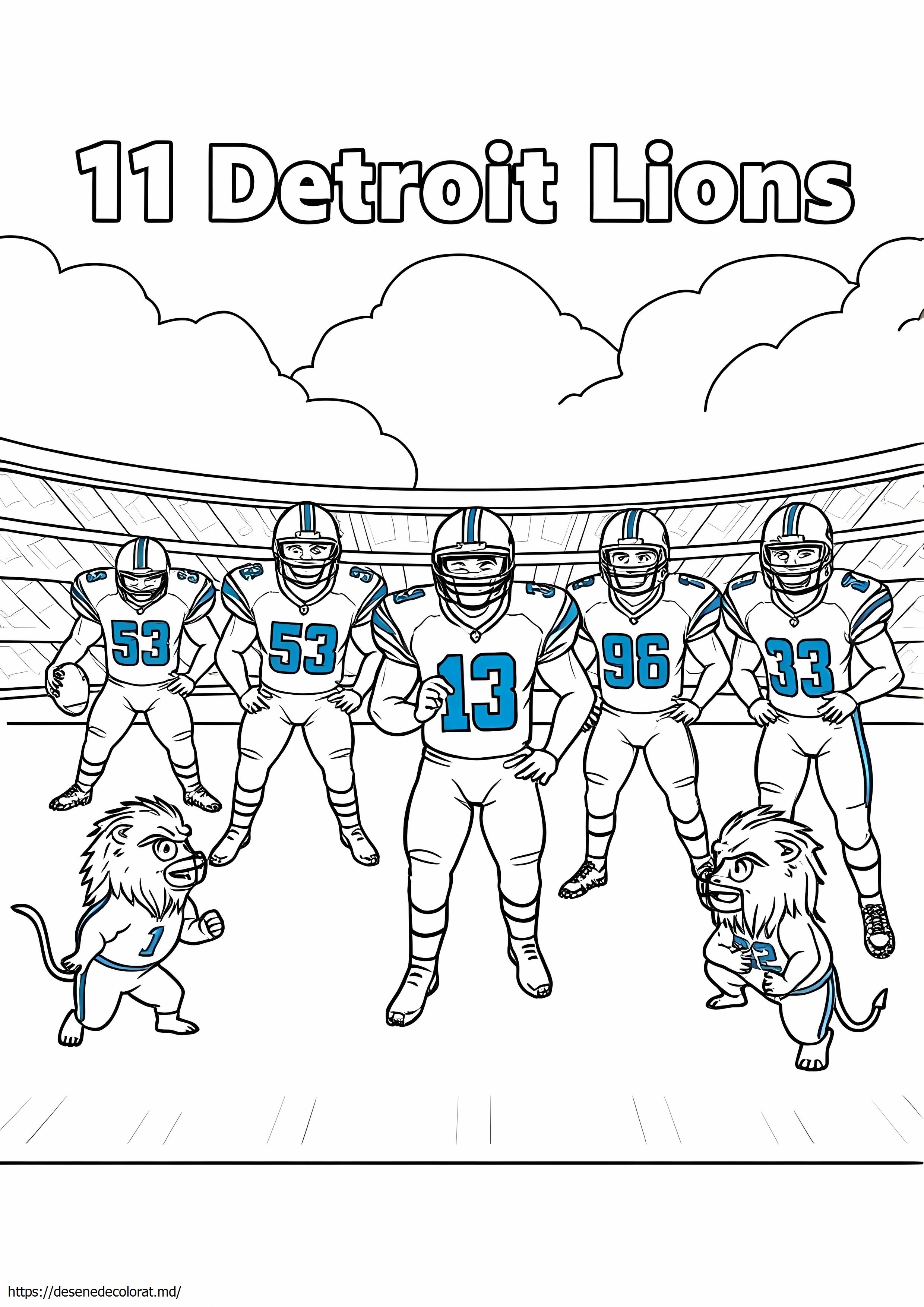 11 lei din Detroit