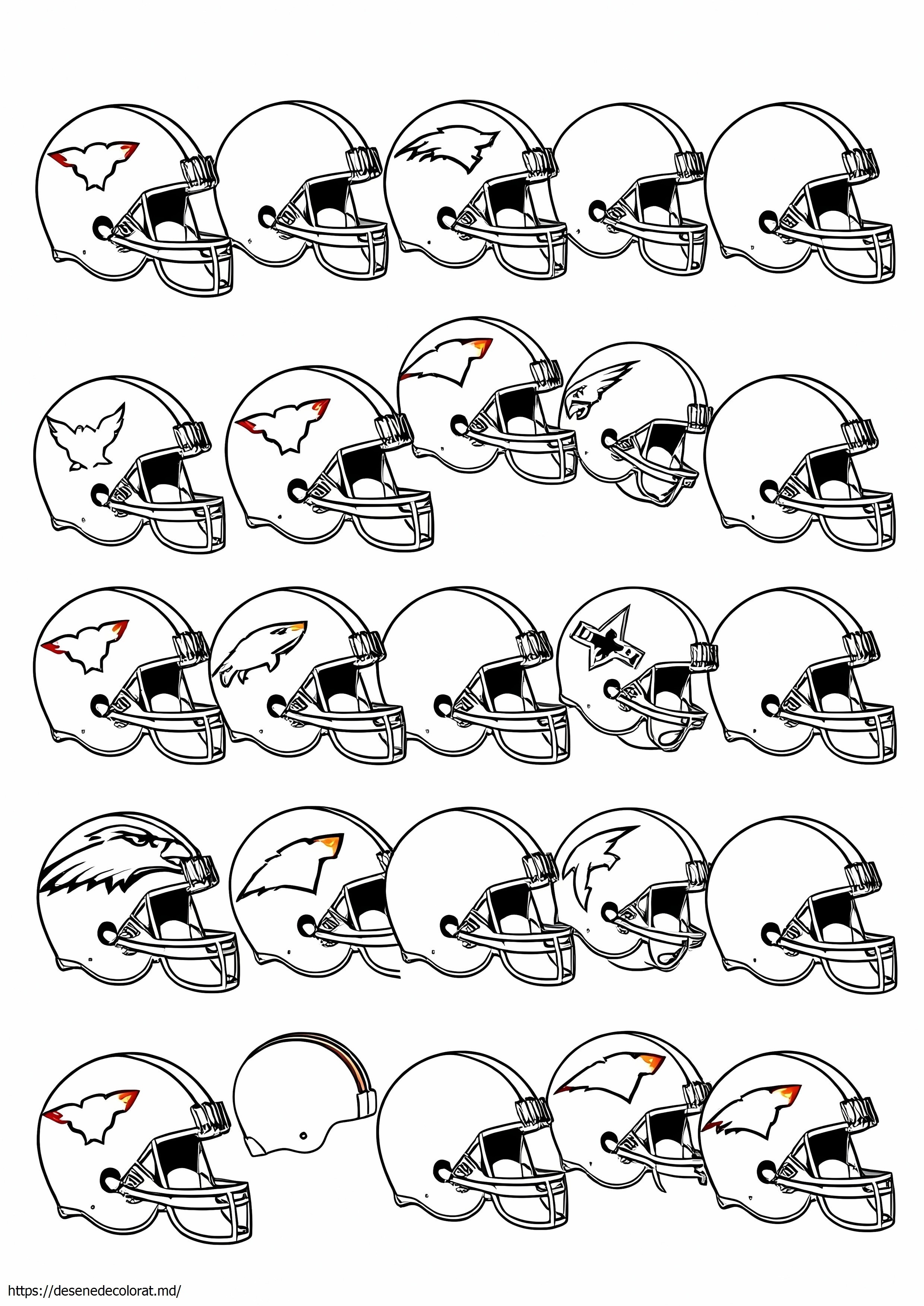 32 de căști pentru echipa nfl