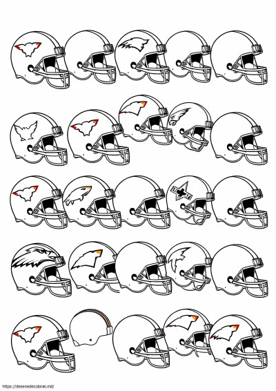 32 de căști pentru echipa nfl