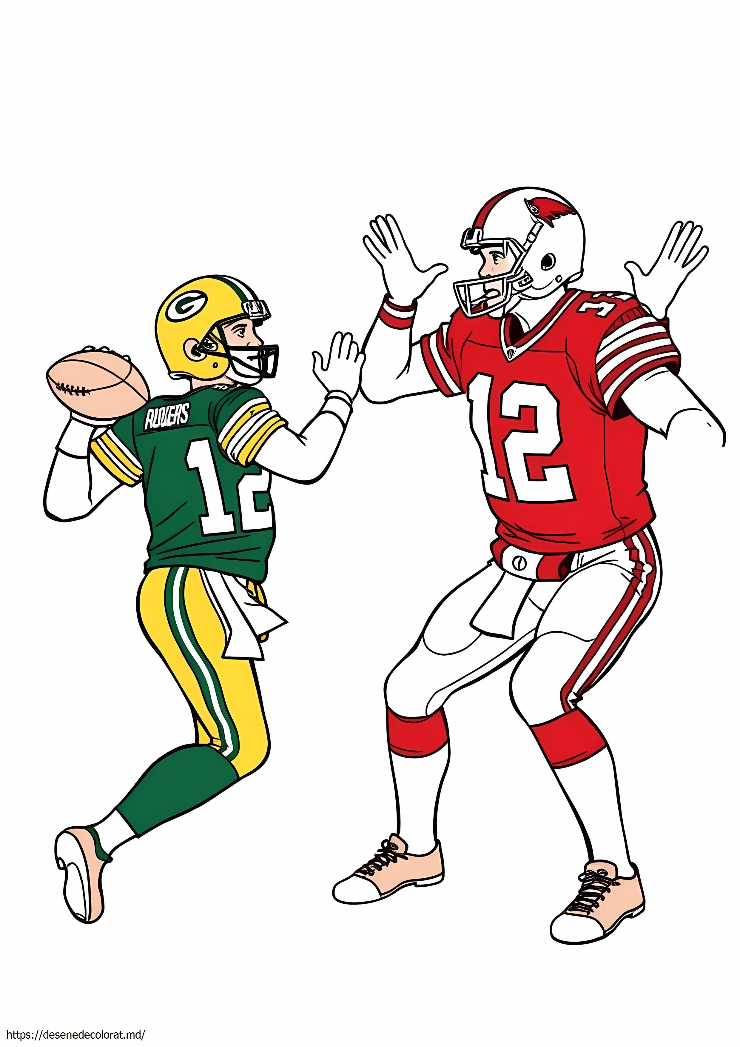 Aaron rodgers vs tom brady