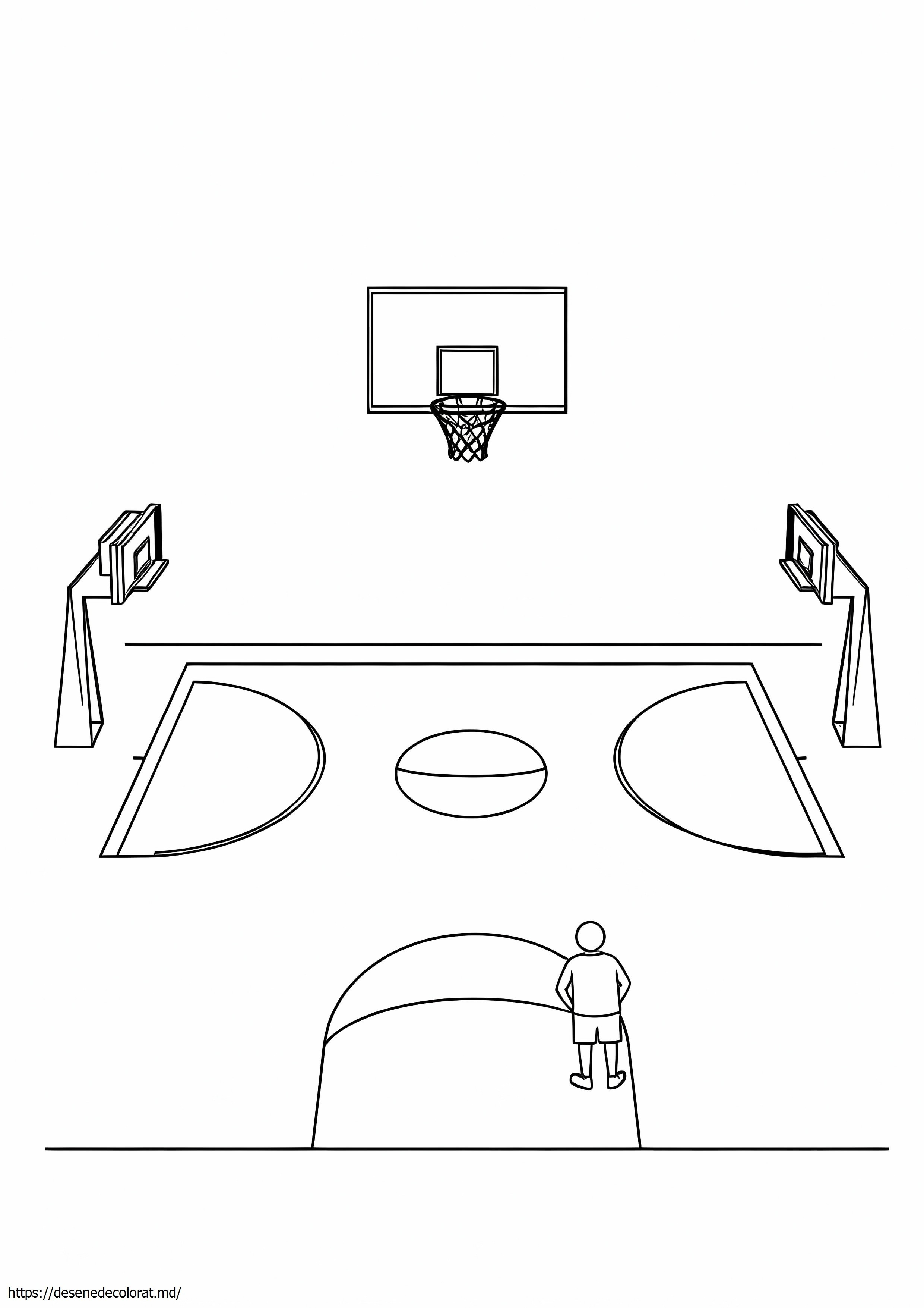 Teren de baschet