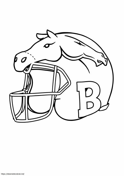 Cască de broncos