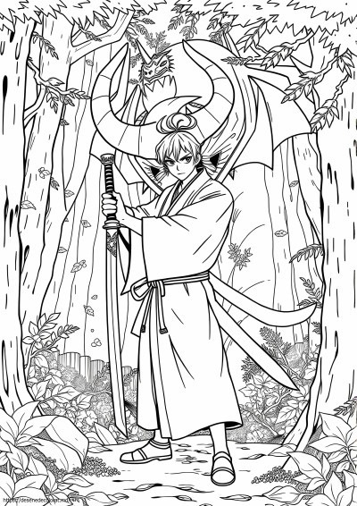 Tanjiro manga
