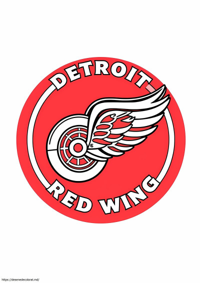 Logo-ul detroit red wings