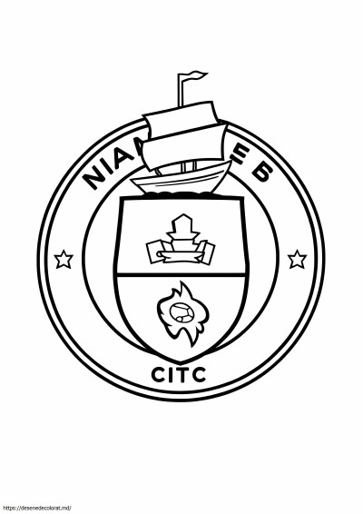 Logo-ul orașului man