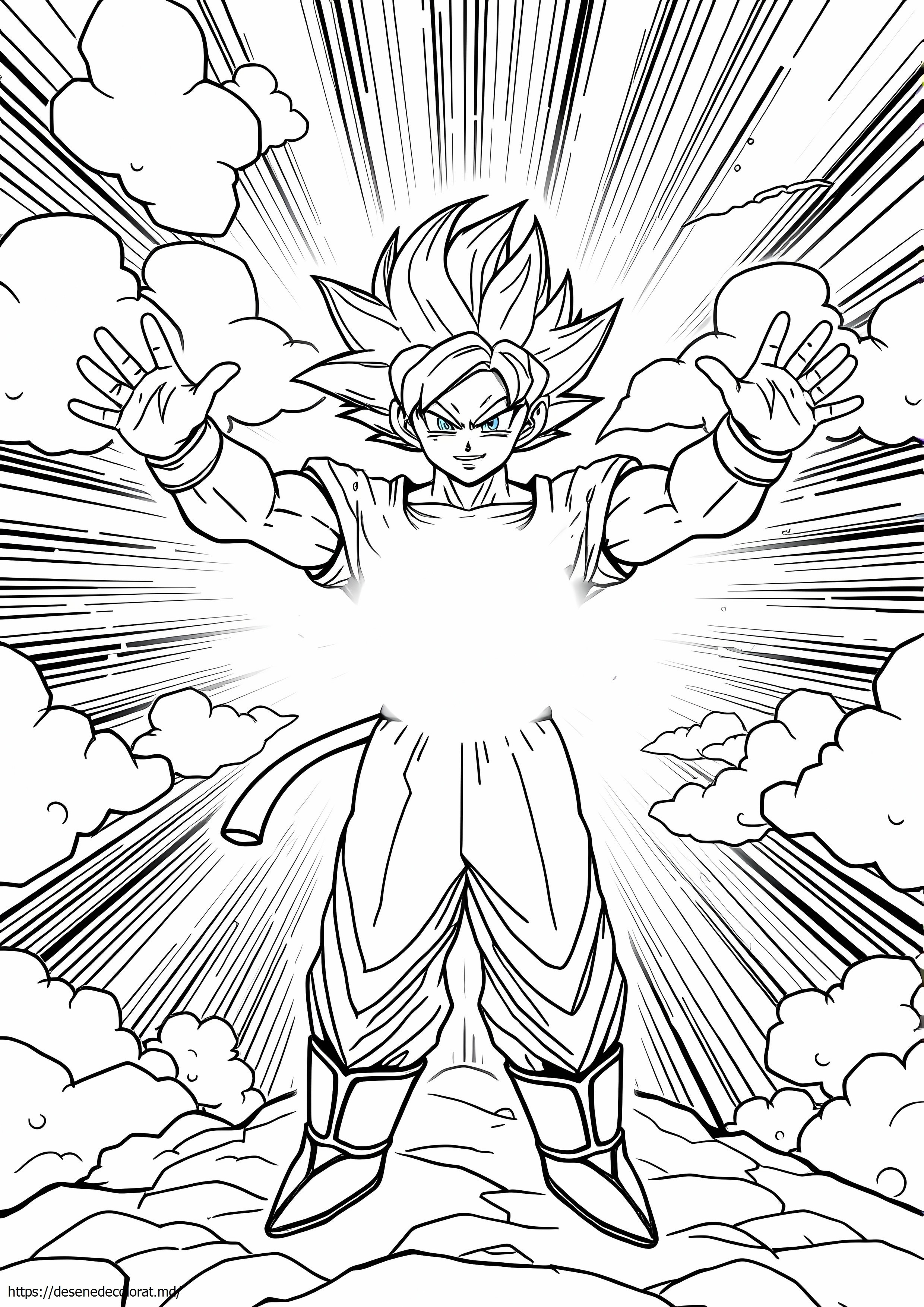 Ultra instinct goku kamehameha