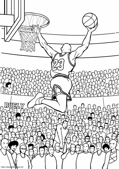 Michael jordan dunking