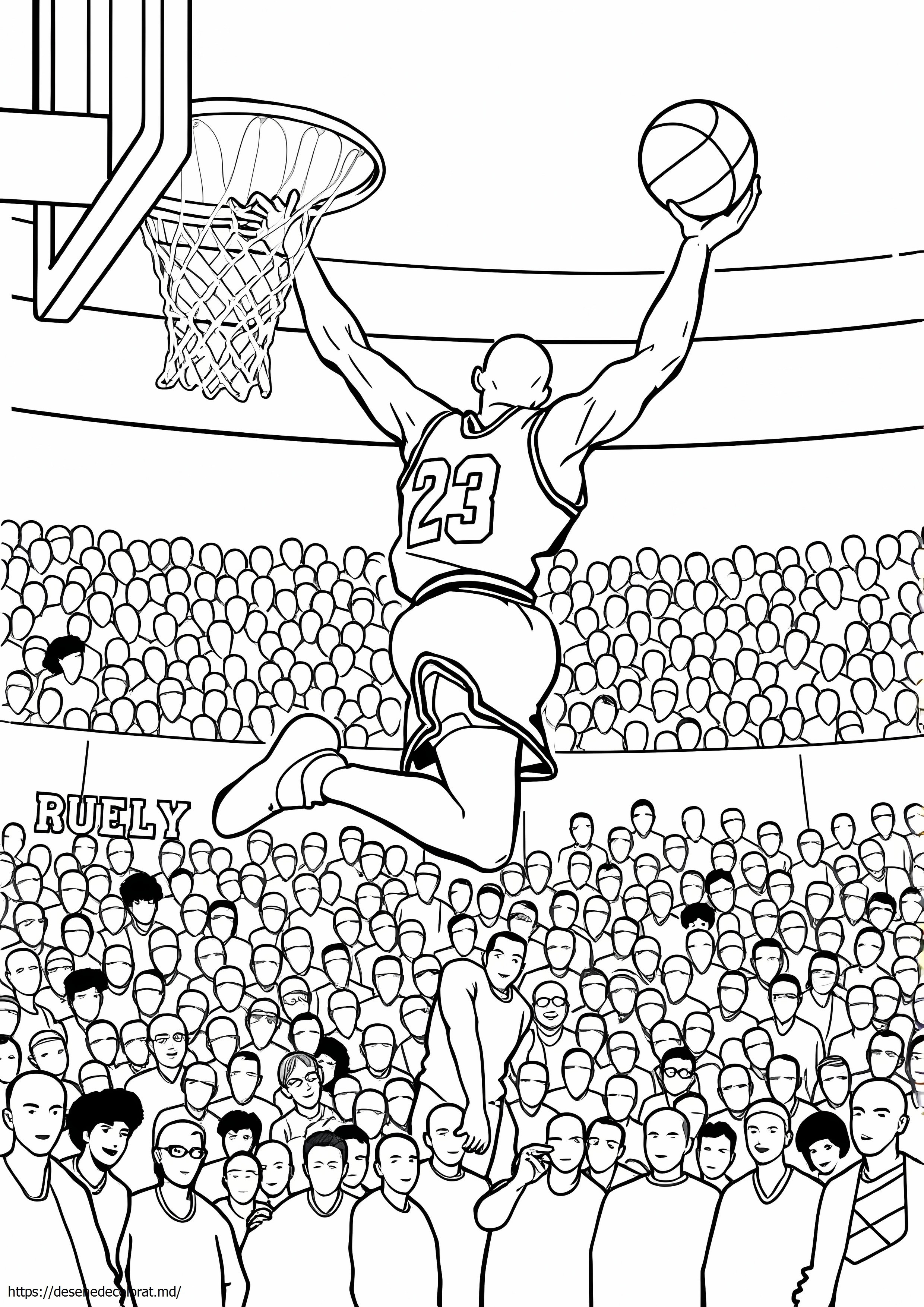 Michael jordan dunking