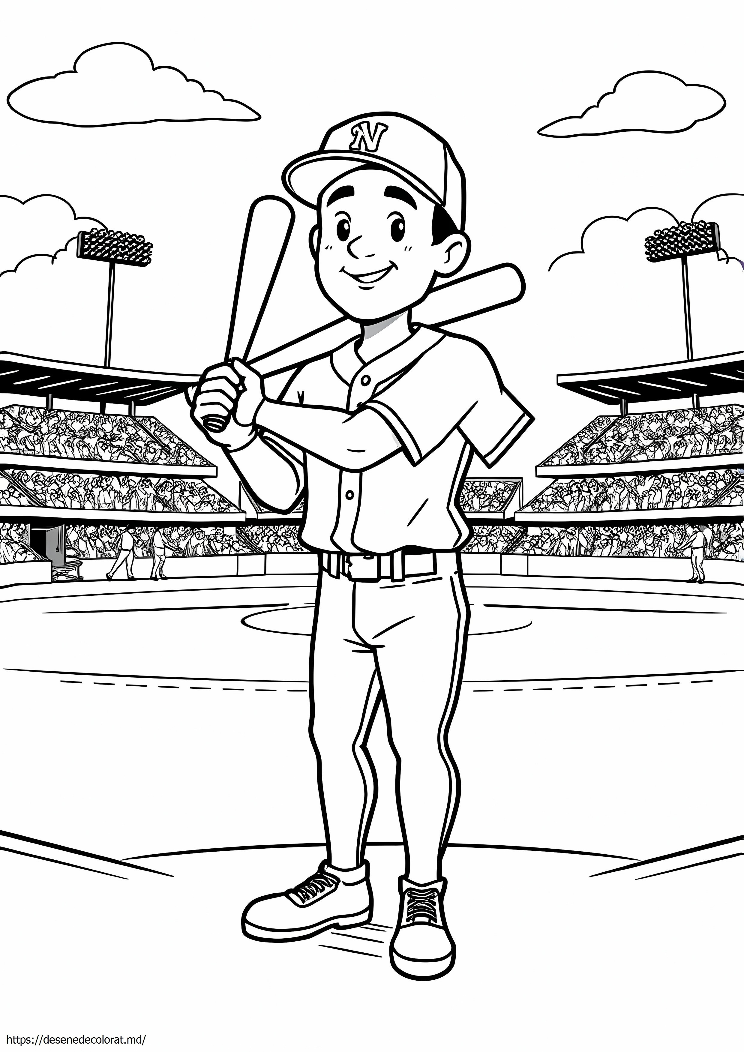 Jucător de baseball mlb
