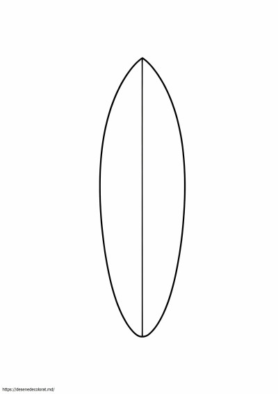 Contur placa de surf