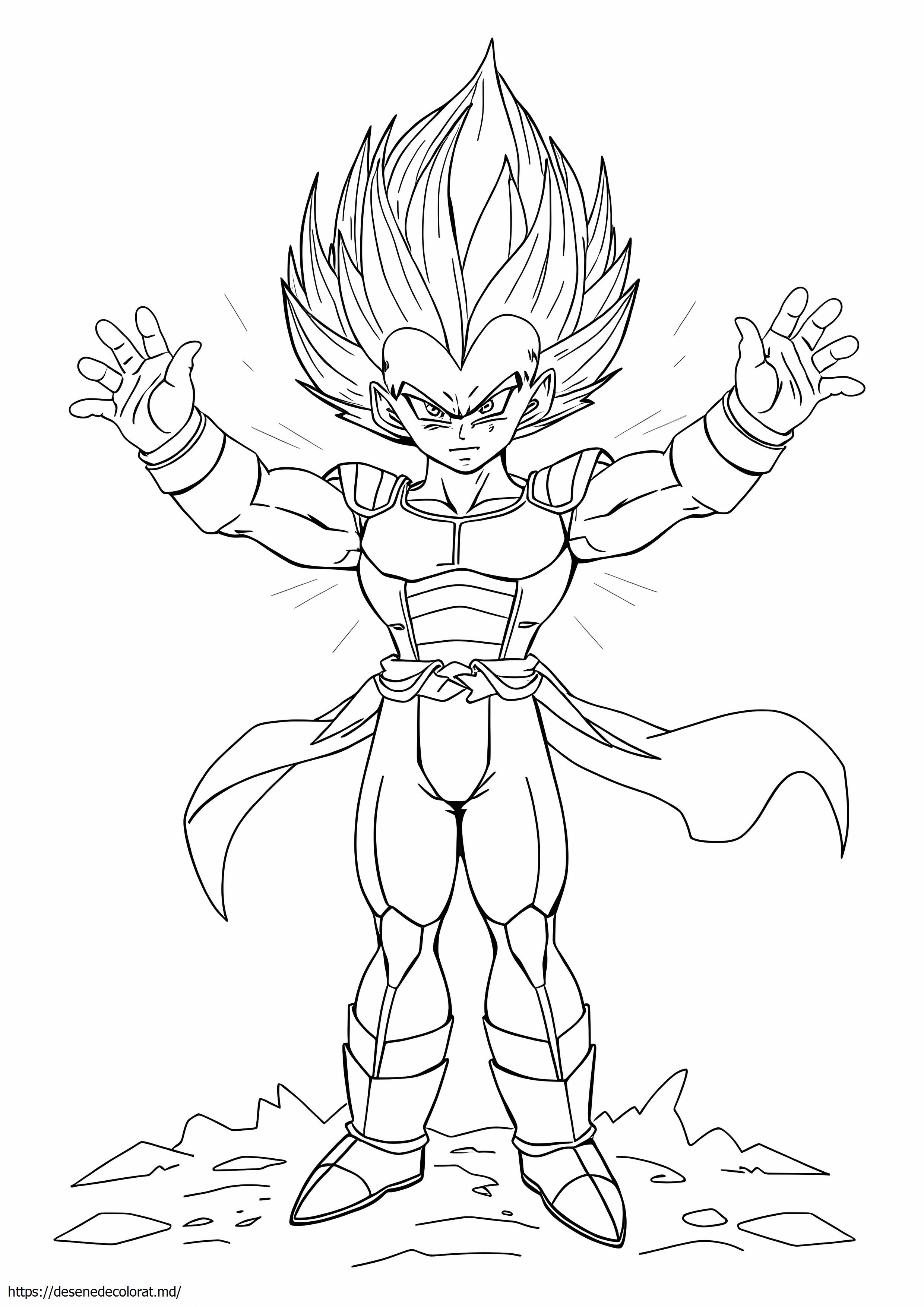 Vegeta ssj blue evolution