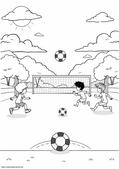Joacă fotbal