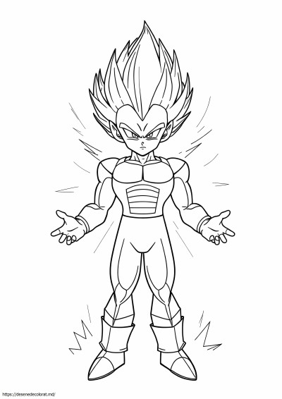 Vegeta super saiyan blue evolution