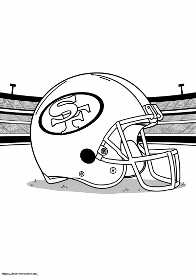 Cască san francisco 49ers