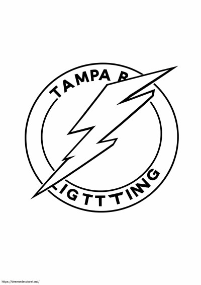 Logo-ul fulgerului tampa Bay