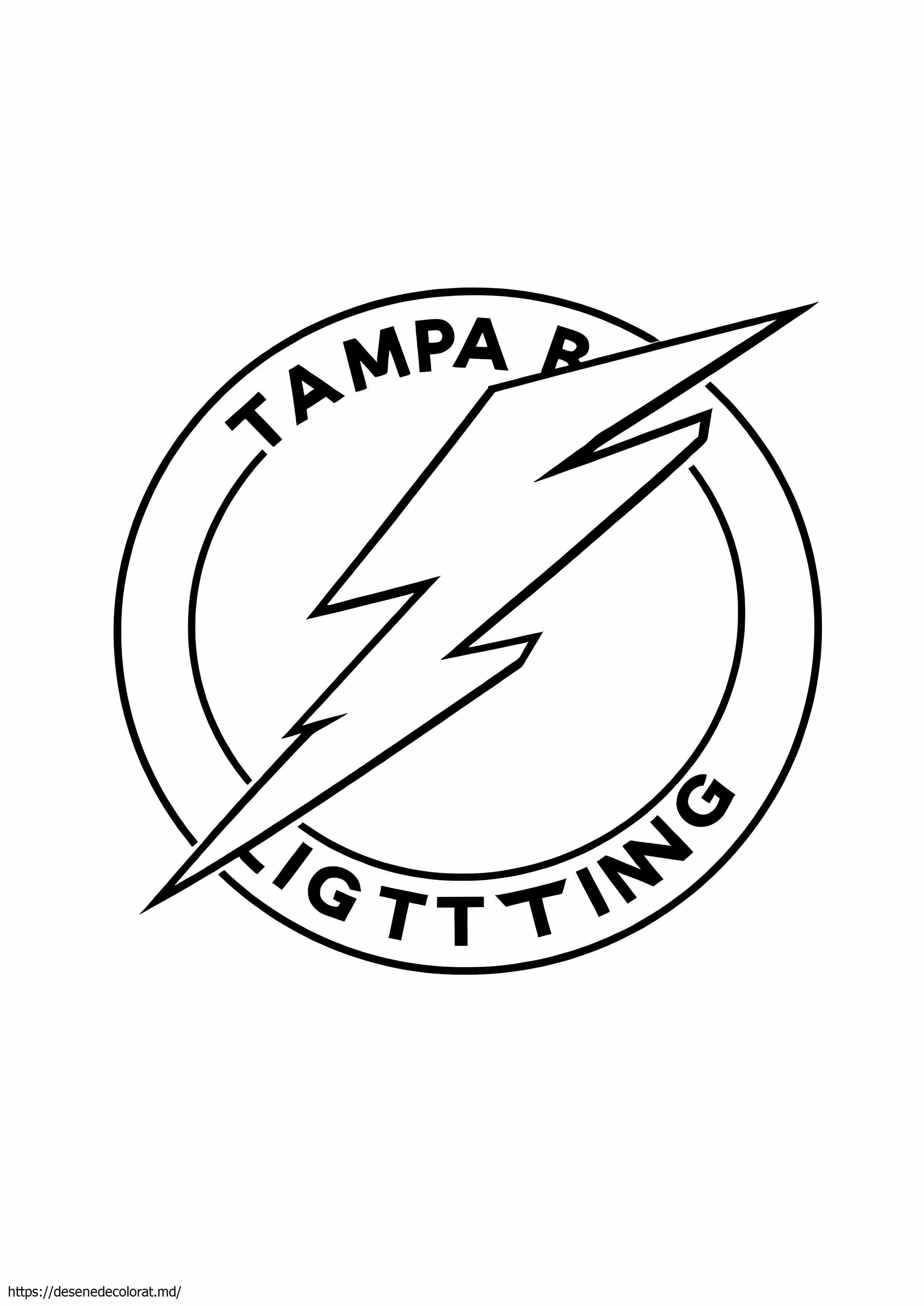 Logo-ul fulgerului tampa Bay