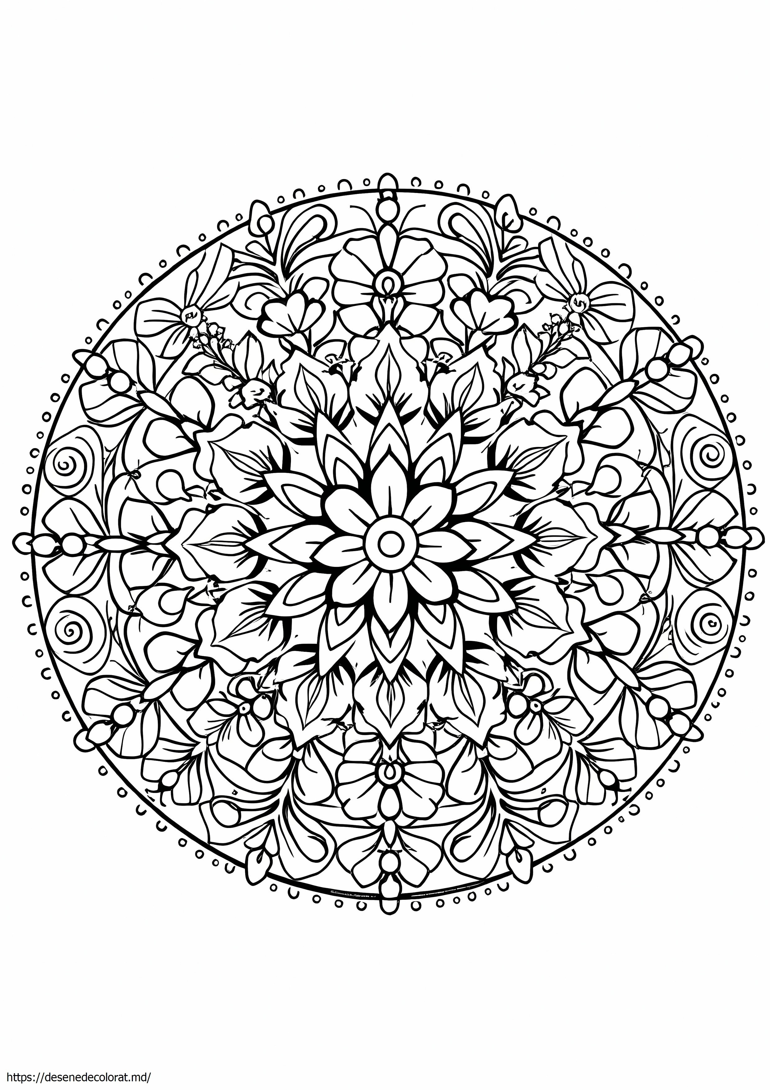 Mandala de primavara