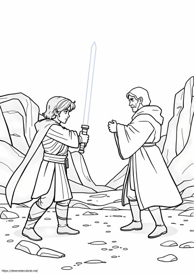 Anakin vs obi wan