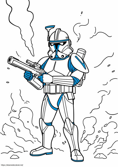 Războaiele clonelor clone trooper