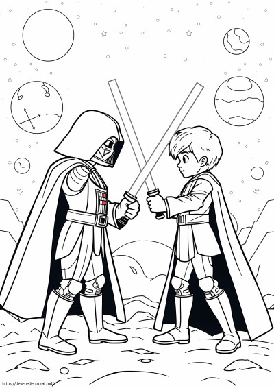 Luke Skywalker vs Darth Vader