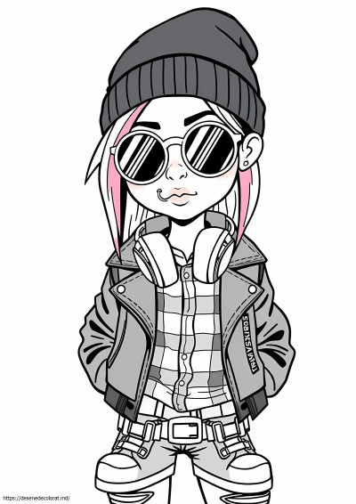 Fată rea hipster
