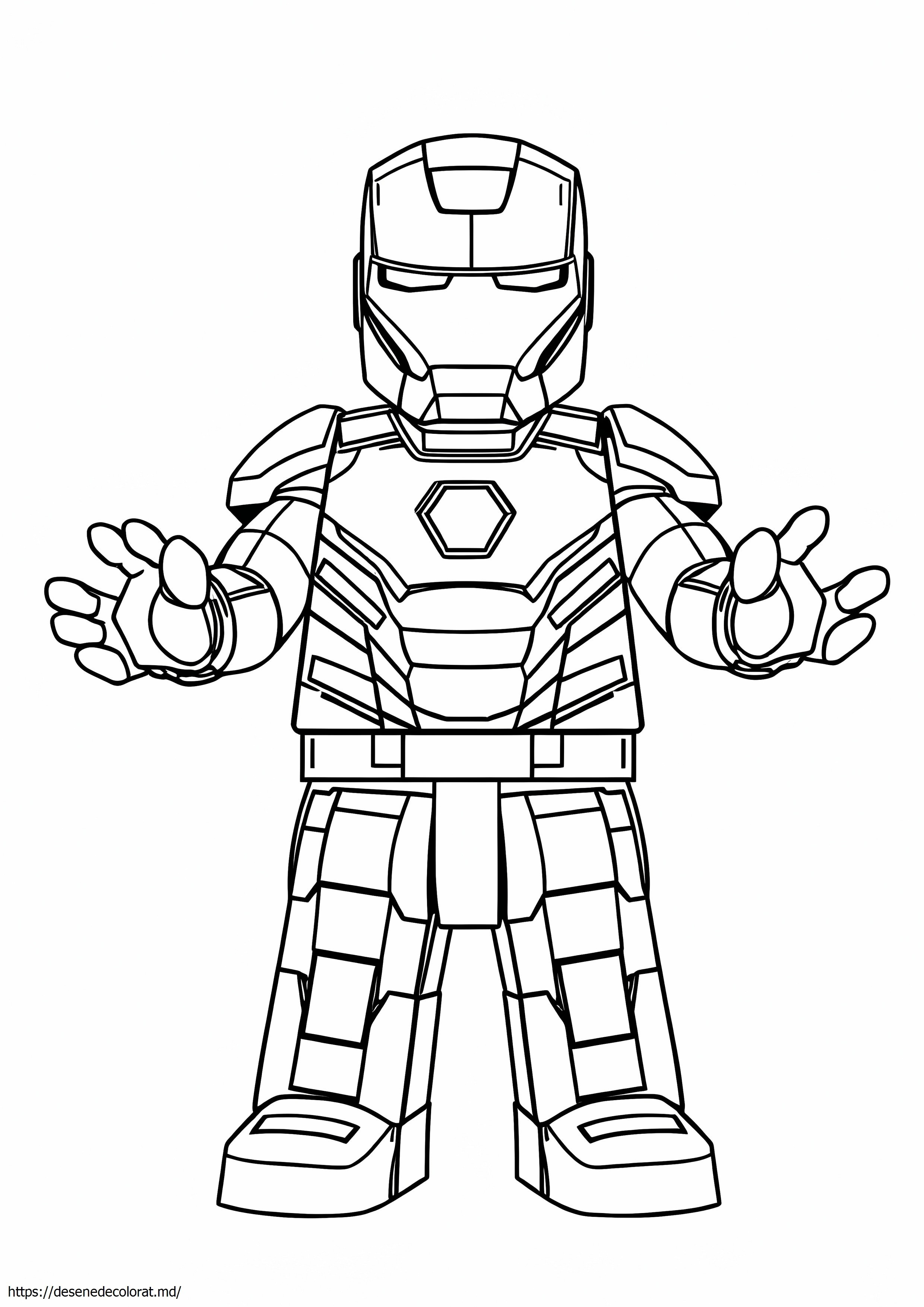 Avansat lego iron man