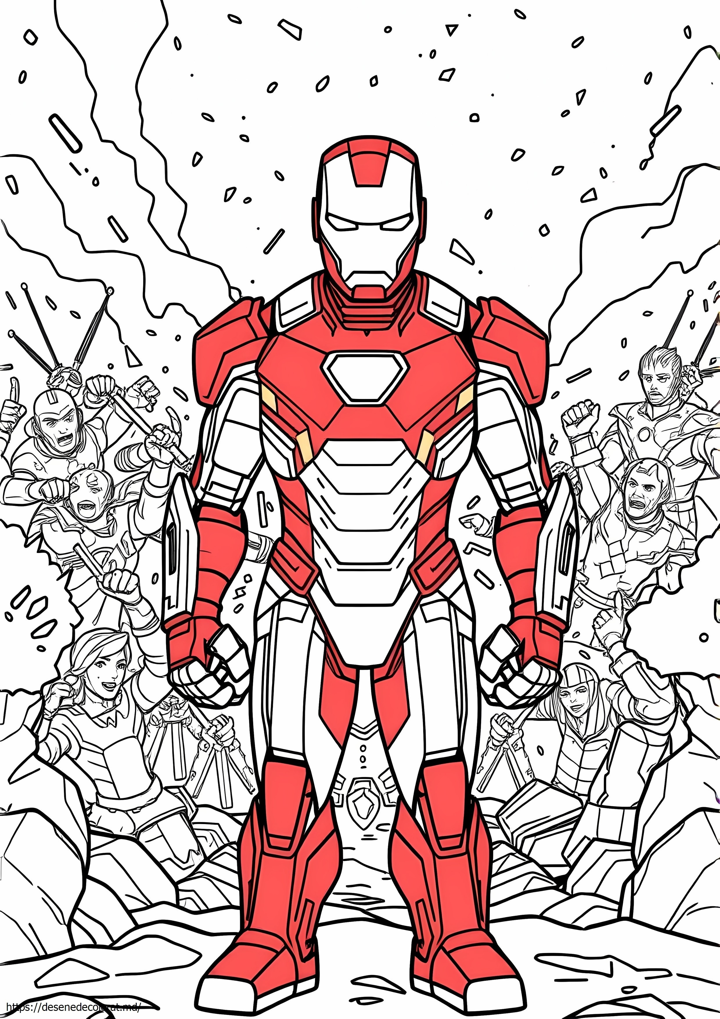 Răzbunătorii infinit războiul iron man