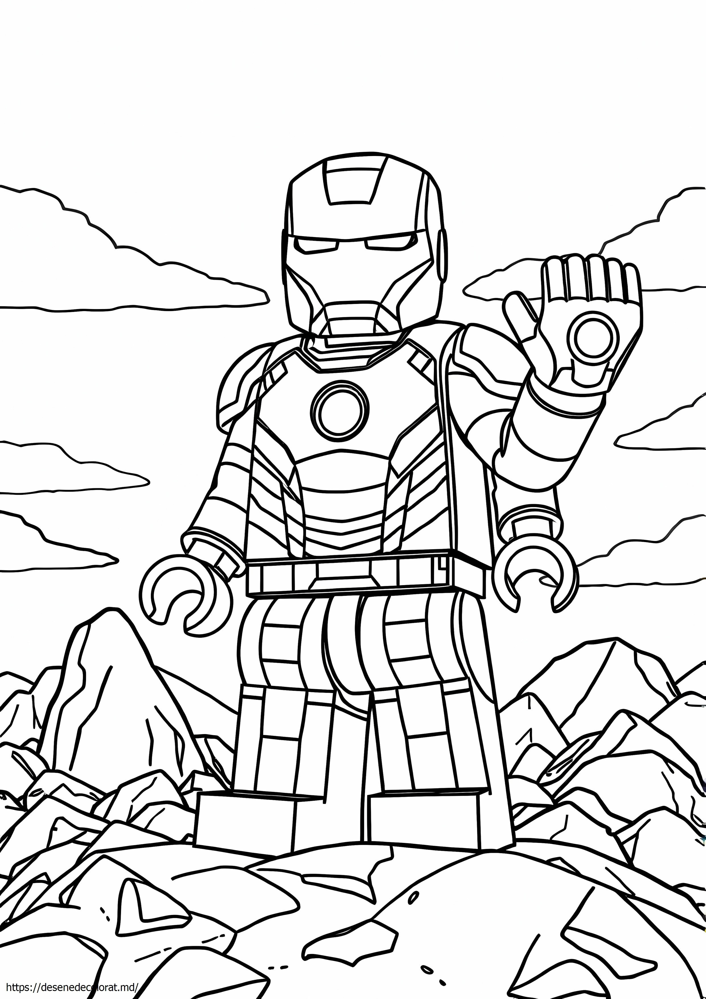 Răzbunătorii război infinit lego iron man