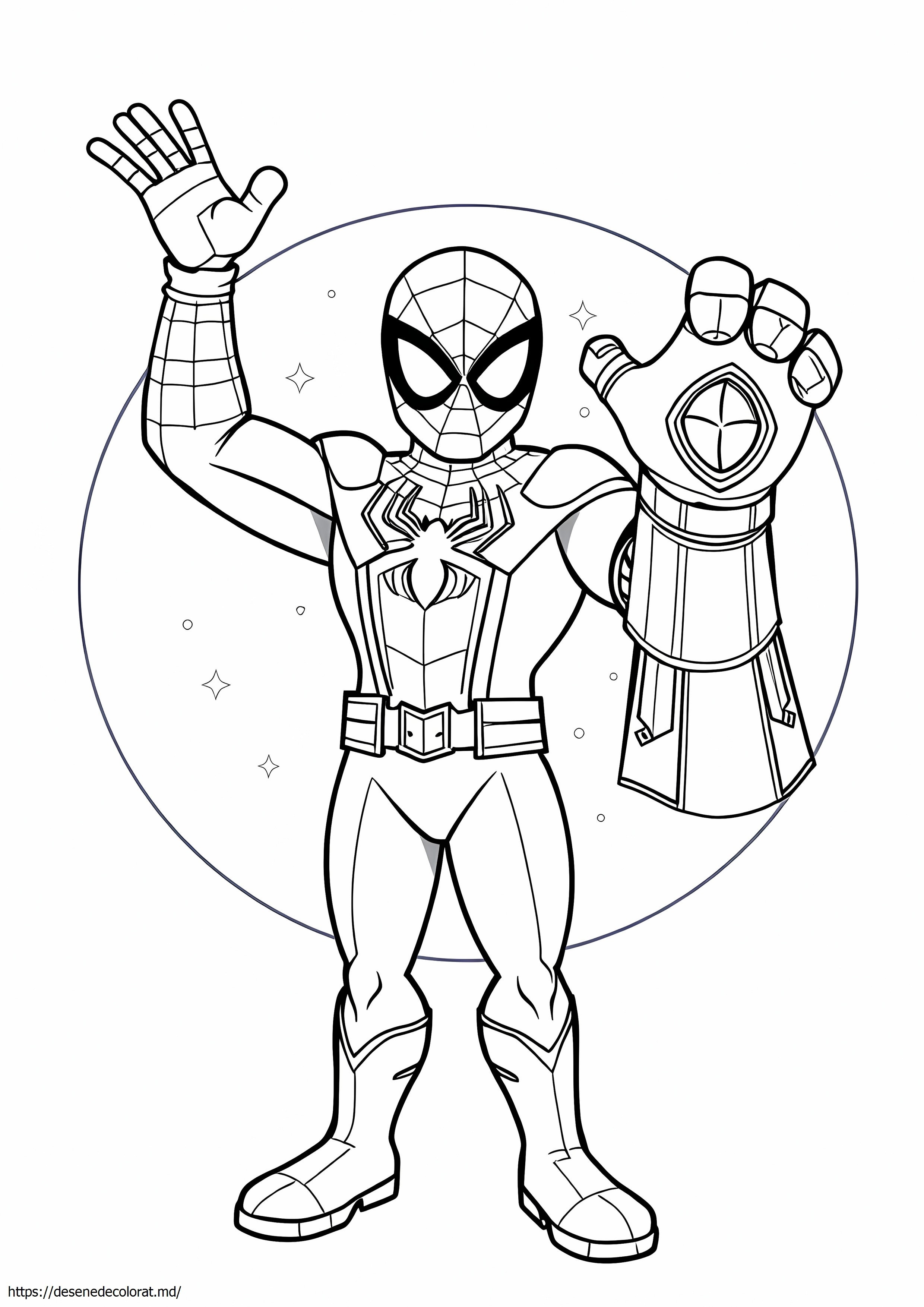 Răzbunătorii infinity war spiderman