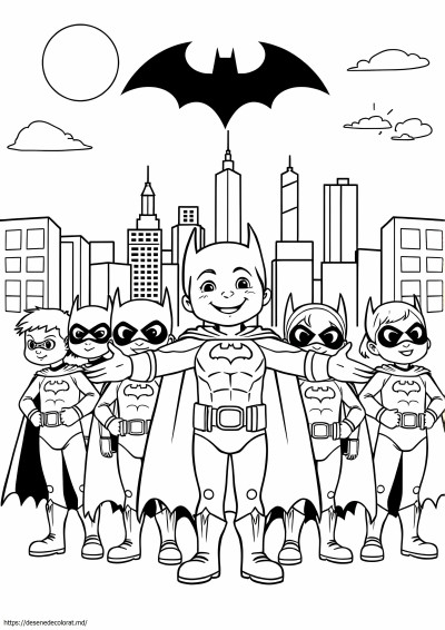 Copii Batman