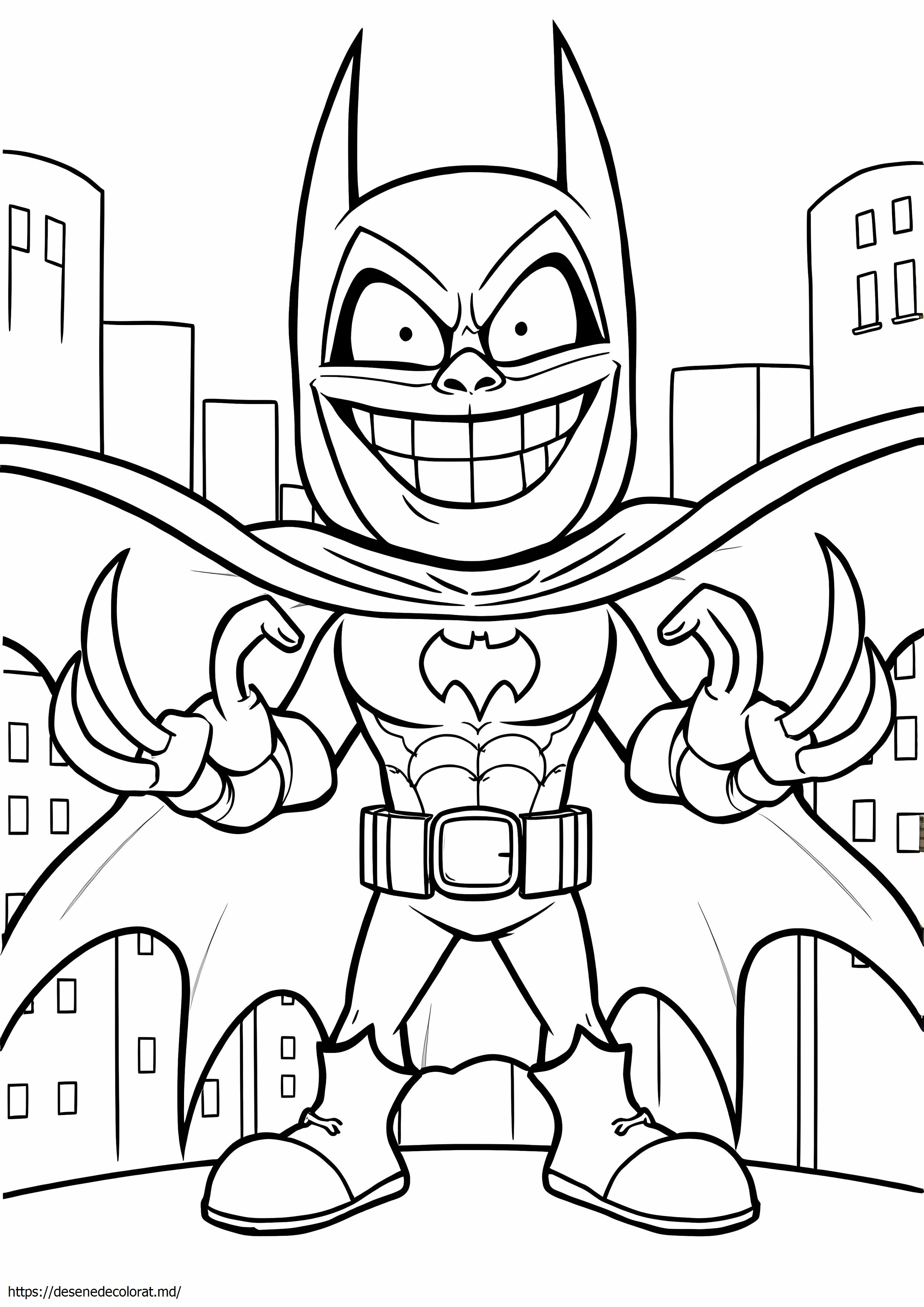 Batman care râde