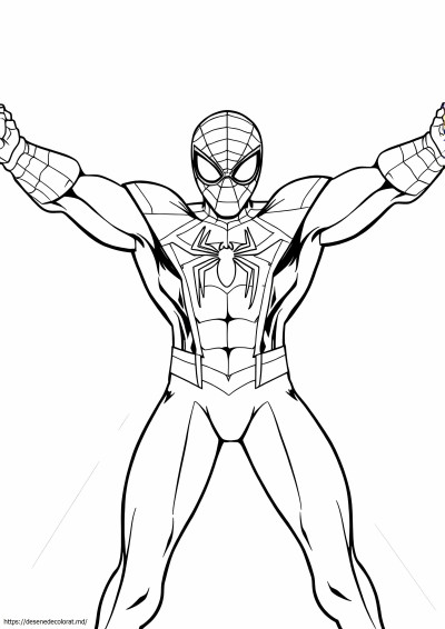 Pagina întreagă spiderman
