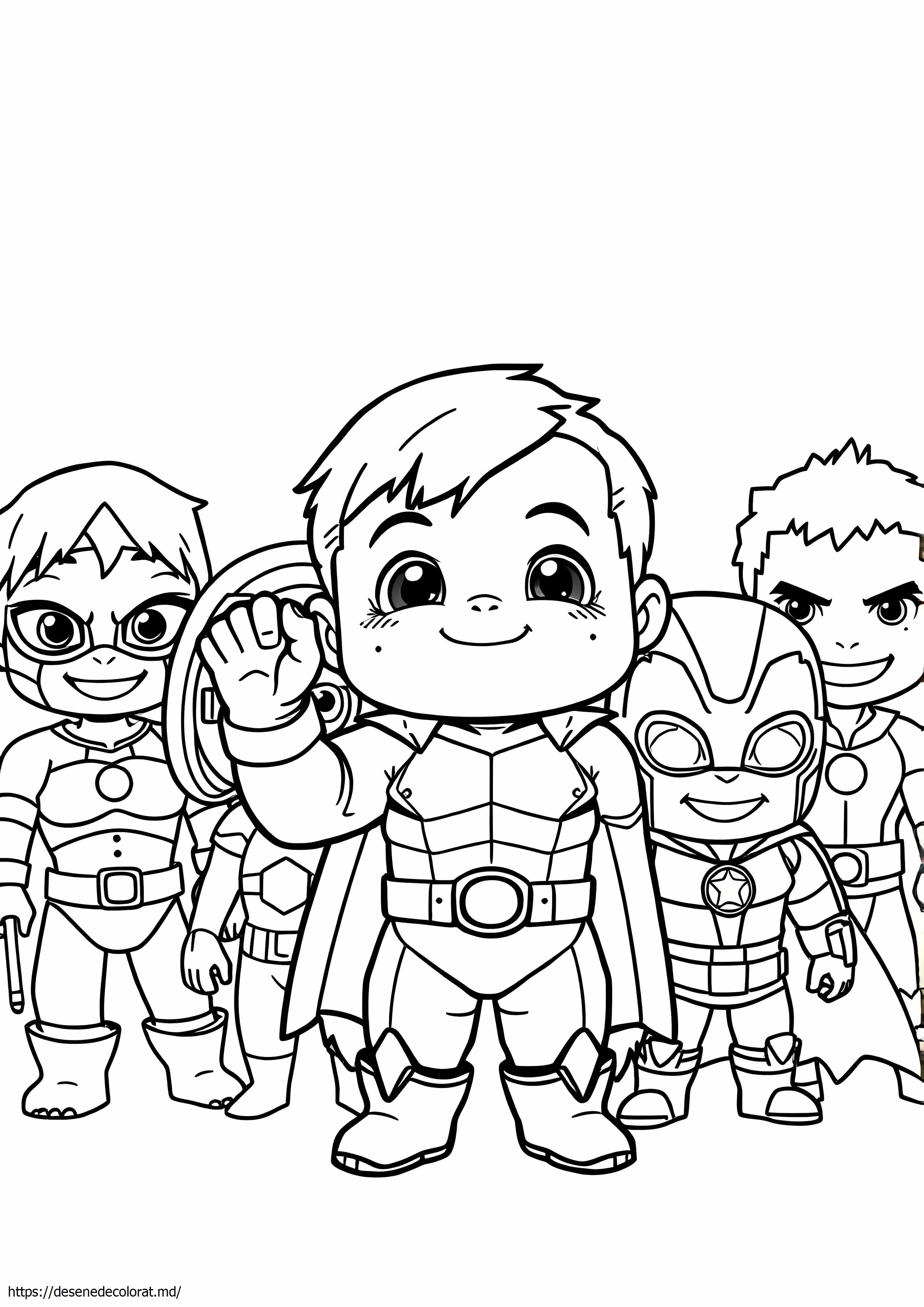 Hulk baby chibi răzbunători