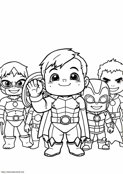 Hulk baby chibi răzbunători