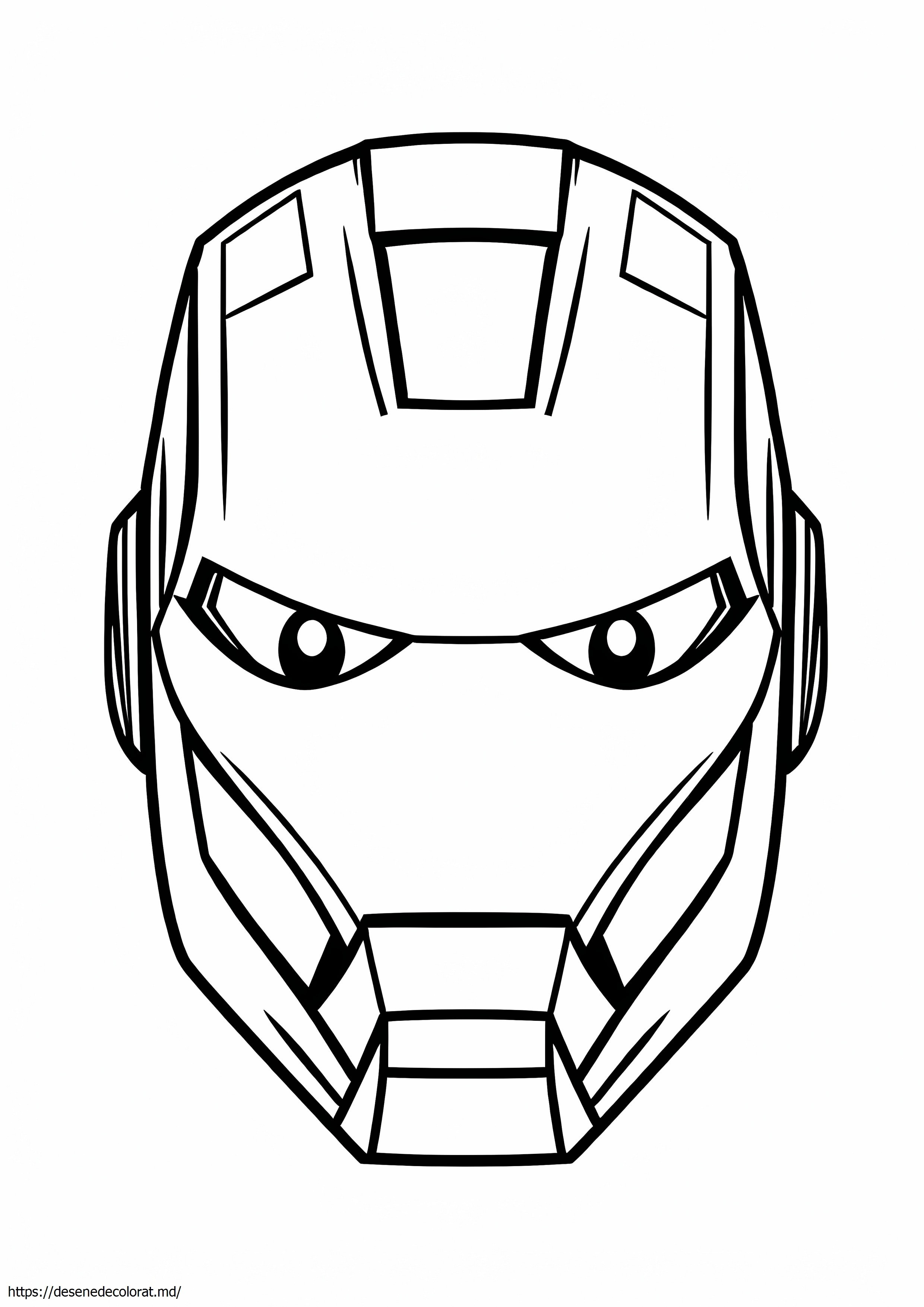 Cască iron man