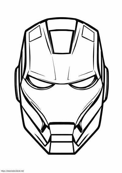 Masca de iron man
