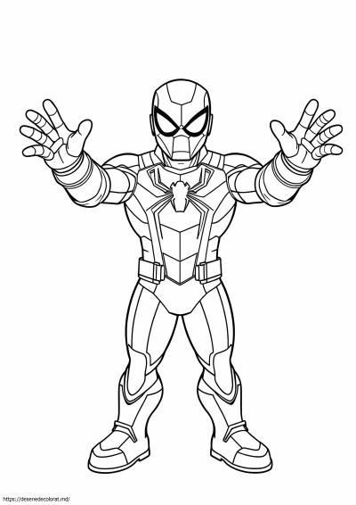 Iron spiderman spiderman