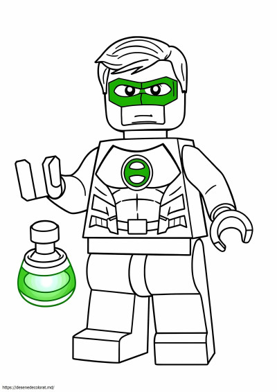 Lanterna verde lego